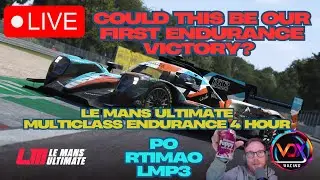 Le Mans Ultimate | 4hr Multiclass at Portimao Algarve | LMP3 Ginetta | LMU LIVE