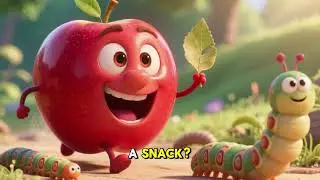 The Apple Who Couldn&rsquo;t Stop Rolling 🍎😂 | Fun Nursery Rhymes for Kids