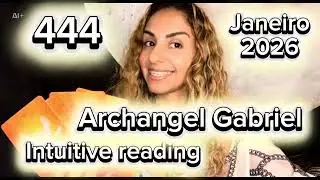 Leitura Intuitiva 444,Archangel Gabriel ,It is time to step to Leadership 🤍