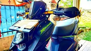 UNBOXING DAN TUTORIAL CARA PASANG HANDGUARD MEREK PROTAPER HANDEL REM MOTOR YAMAHA X-RIDE 125CC