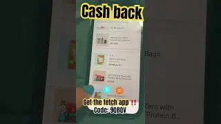 Fetch for deal while getting cash back ‼️ code: 9QBQV