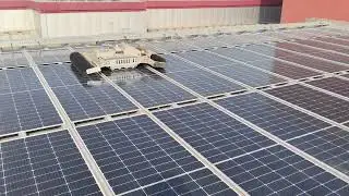 Phicleaner-Autonomous solar clean robot#solarcleaner #solarpower #solarclean #pvpanelclean #pvclean