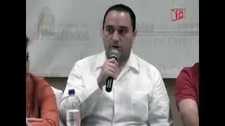 Roberto Borge Angulo  felicita a Pe&ntilde;a Nieto por captura de 
