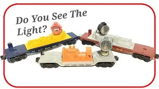 Lionel Searchlight Cars - 9 Decades Of Illumination!