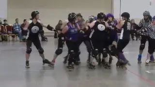 Old Capitol City Roller Girls vs  Dark River Derby Coalition at Coralville Marriott Convention Cente