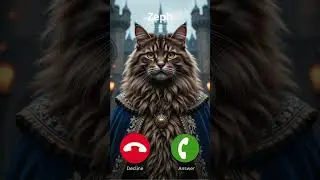 Zeph is calling #cat #catlovers #art #ai #ringtone