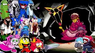 FNF - Lost Cause But All Pibby Characters Sings It 🎤 (Every Turn a Different Character Sings)