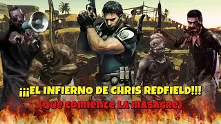 &iexcl;&iexcl;&iexcl;EL INFIERNO DE CHRIS REDFIELD!!! (Que comience la masacre) - RE5 #8 - EltitoAlex 🔴🔴🔴