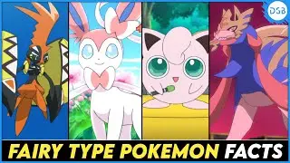 Random facts about fairy type pokemon in hindi | Sylveon, Zacian, Jigglypuff | Dark Side Boss