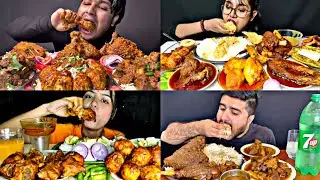 is very ispicy mutton curry |  ispicy chicken leg piece curry | Egg curry |and Biryani 🤤