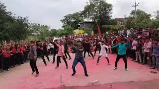 ⚡ FLASHMOB ⚡ GANPATI VISRJAN 2023... #ASHVIN AYURVEDIC COLLEGE#SWARAJYA  #ARAC #MANCHIHILL #MANCHI