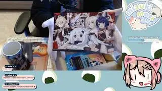 Распаковка посылок с аниме атрибутикой + витуберский мерч от Mizuki Mori San.