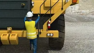 Mounting and Dismounting Heavy Equipment Training