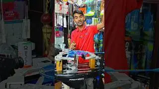 500 টাকার ব্যাডমিন্টন Racket এ কতো Lbs নেই ? #racket #gutting