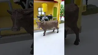 #Satisfying Review Miniature Farm Animal Toys playset | ASMR Video #asmrvideo