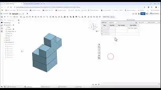 Editing the BOM table in Onshape