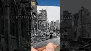 Falaise 1944 Then & Now #thenandnow #history #normandy