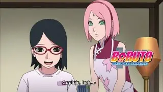 Sarada drooling over captaincy after becoming Chunin | captain of Team 7