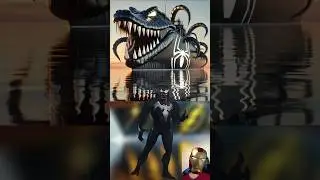 Superheroes as Crocodile Ships? 🐊🚢🔥 Marvel & DC Characters Reimagined! #marvel  #avengers  #shorts