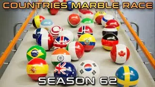 🏁 MARBLE RACE – SEASON 62 | CHAMPIONSHIP WITH 80 COUNTRIES 🌍