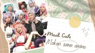 Ngewibu at Maid Cafe Pertama di Jogja #maidcafe #cafejogja #cosplay #wibu