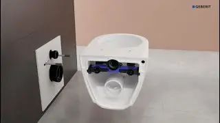 Geberit Acanto WC TurboFlush (2023) - Installation