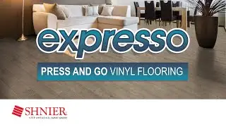 Expresso Press & Go Luxury Vinyl Plank Flooring