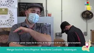Manger Local en Terre d'Argence : La Boucherie Cuadrado &agrave; Vallabr&egrave;gues