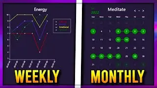Как я отслеживаю привычки и оцениваю свою жизнь с помощью плагина Obsidian Tracker