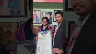 🏅ULTIMATE WORLD RECORDS 🏅Certificate of Awards Actor MR.K.SHANKAR @ KING KONG #comedyking #youngstar