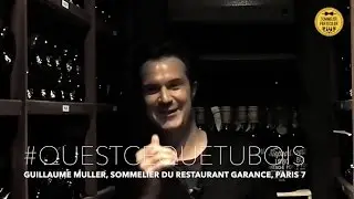 QU'EST CE QUE TU BOIS : Guillaume Muller, sommelier du restaurant Garance &agrave; Paris