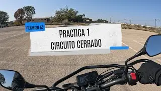 SEGUIMOS ADELANTE - PR&Aacute;CTICA 1 - PERMISO DE MOTO A2 - HONDA CB300CC