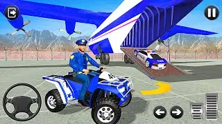 Police Cargo Truck Transporter Simulator - Police Car Transport Trailer Driver 3D - Android Gameplay
