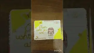 Yellow colour mini journal | Requested &hearts;️ | Petal pages ✨ |