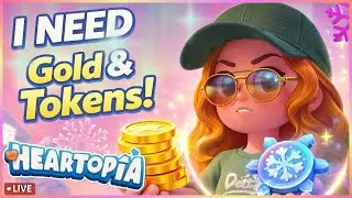 ❄️ I NEED Gold & Tokens! Winter Frost Event Grind LIVE 💙 Shops, Rewards & Frost Fishing | Heartopia