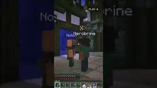 Minecraft: Notch Vs Herobrine The Real Showdown🔥 #Shorts | V Zync
