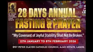 28 DAYS FOUNDATIONAL PRAYER & FASTING|| Day 17|| My Covenant of Joyful Stability Shall Not Be Broke