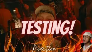 Skusta Clee - Testing (Official Video) (Prod. by Flip-D) (REACTION VIDEO) WARNING! CREMATION!