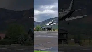 #wyoming stuff | #TBM #SOCATA #Daher #700 #landing  🤠🤙🤙 #mountains #BLMland