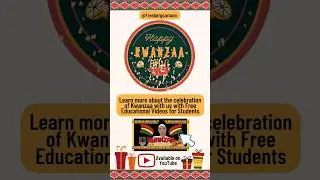 Happy Kwanzaa from Fresberg Cartoon #homeschool #fresbergcartoon