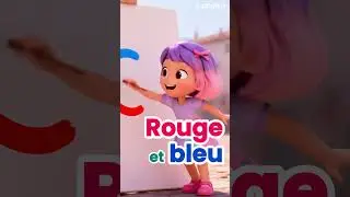 Mes premi&egrave;res couleurs 💕 Chanson Fran&ccedil;aise Douce | French Color Song | JOUPETI (Shorts)