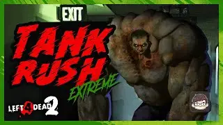 Left 4 Dead 2 Tank Rush Extreme | No Mercy Advanced | No Restarts [w/ Fluffs and Kysle]