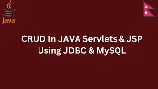CRUD in Java Servlets and JSP: Part 1 | Add data in MySQL Database