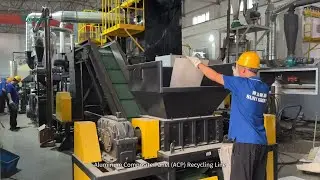 Recycle Aluminum from ACP Sheet Scrap | Aluminum Composite Panel Recycling Process