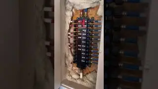 Pex Manablock system for a residential home. What do you think?