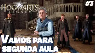 ✨ Hogwarts Legacy #3 &mdash; Aula de Defesa Contra as Artes das Trevas | Nossa Segunda aula!