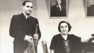MARK KOMISSAROV. G. Bacewicz - Violin Sonata No.4 [Tamara Fidler, piano] 1969