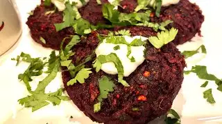 No Fry No Potato Beetroot Cutlet