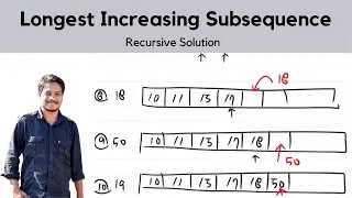 Longest Increasing Subsequence (Recursive)