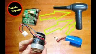 Upgrade celule Li-ion în Suflanta praf Brushless